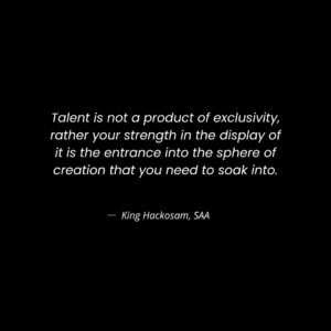 Talent is Overrated - King Hackosam1