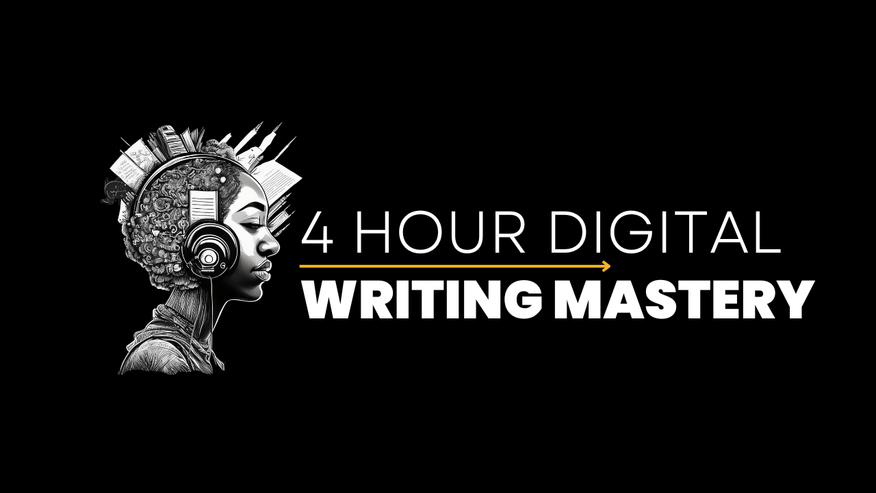 Digital Writing Mastery Art Featured Image - My Talent Business - King Hackosam